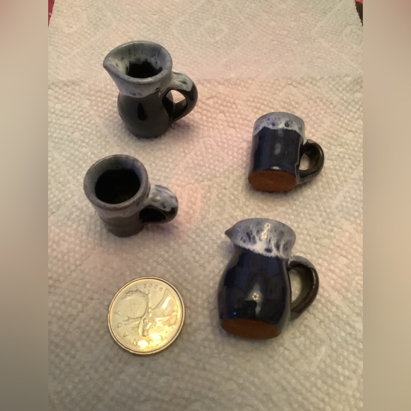 Vintage Miniature Pitchers and Mugs - Picture 2 of 2